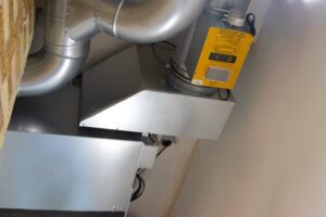 Ductwork and ventilation work ACB carried out at Warner Street