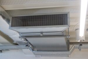 Fire damper, ductwork and ventilation work ACB carried out at Short Gardens