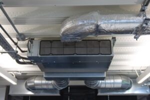 Fire damper, ductwork and ventilation work ACB carried out at Short Gardens