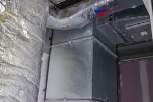 Fire damper, ductwork and ventilation work ACB carried out at Short Gardens