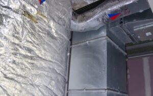 Fire damper, ductwork and ventilation work ACB carried out at Short Gardens