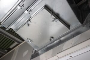 Fire damper, ductwork and ventilation work ACB carried out at Short Gardens