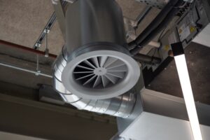 Fire damper, ductwork and ventilation work ACB carried out at NEU