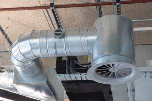 Fire damper, ductwork and ventilation work ACB carried out at NEU