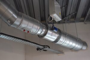 Fire damper, ductwork and ventilation work ACB carried out at NEU