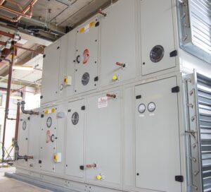 Fire damper, ductwork and ventilation work ACB carried out at NEU