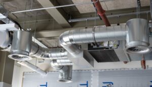 Fire damper, ductwork and ventilation work ACB carried out at NEU