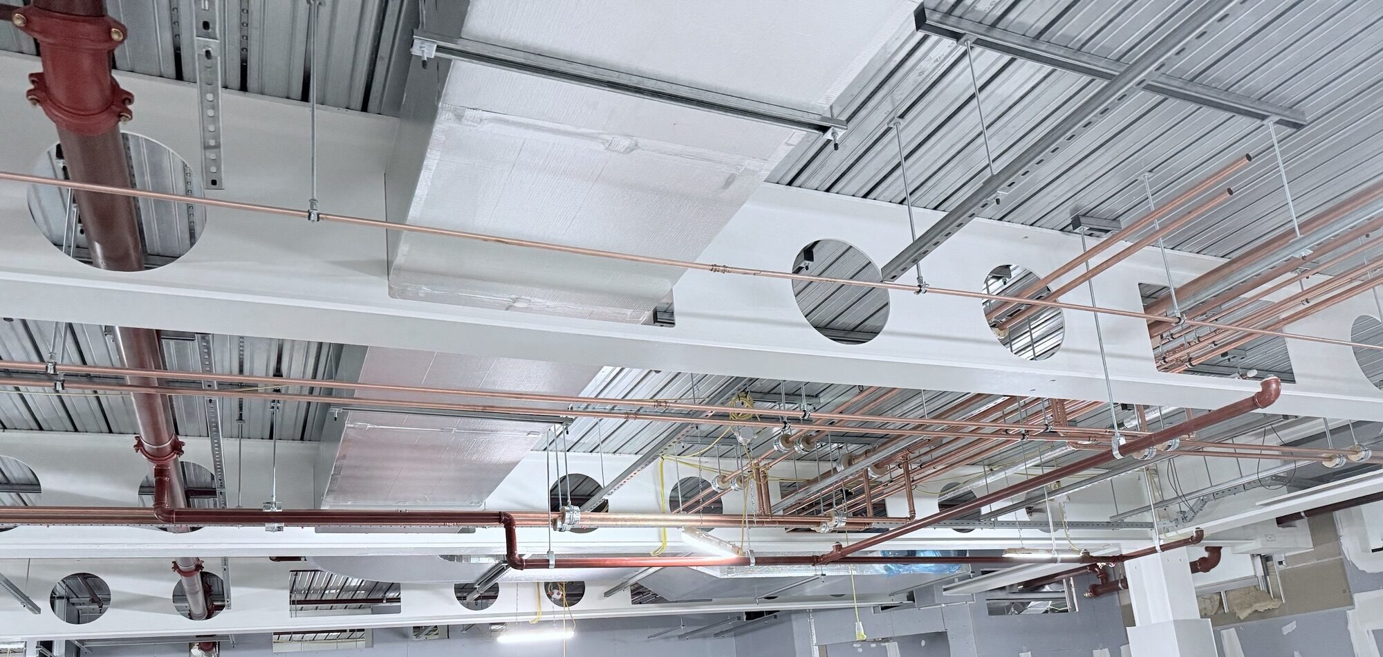 3 Floors Of Ductwork Fit-out image